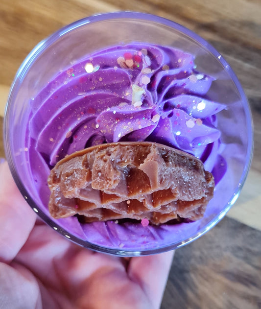 Bougie gourmande Douceur de gaufre