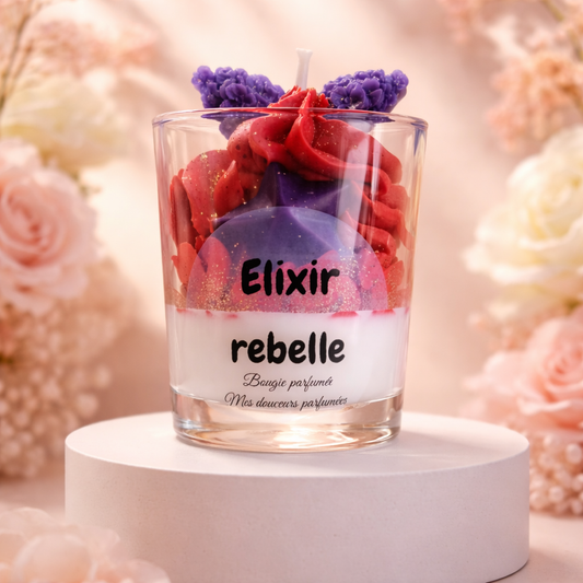 Bougie gourmande Elixir rebelle
