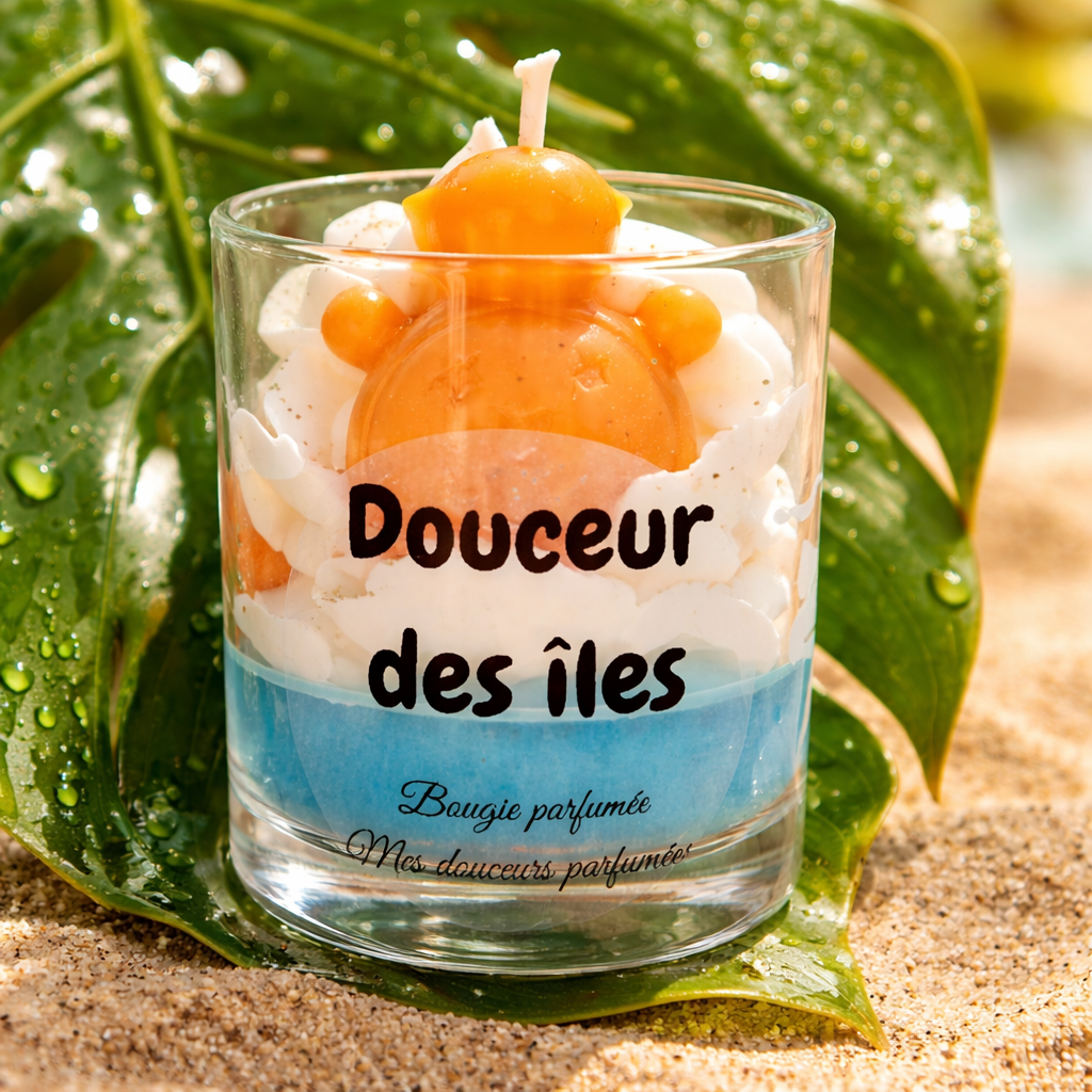 Bougie gourmande Douceur des îles