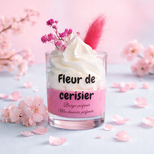 Bougie gourmande Fleur de cerisier