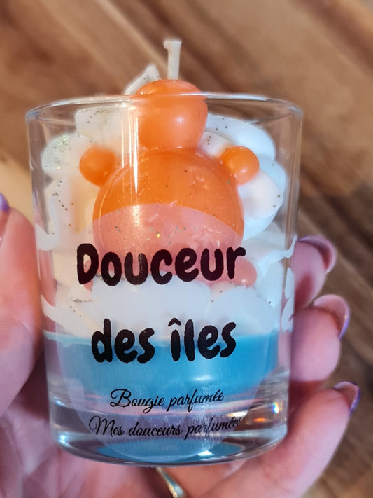 Bougie gourmande Douceur des îles