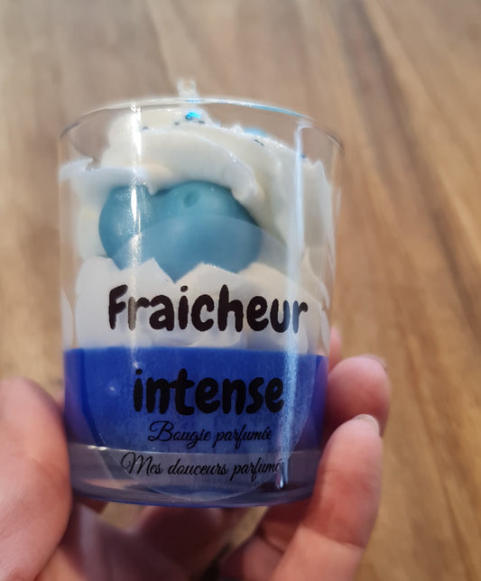 Bougie gourmande linge propre