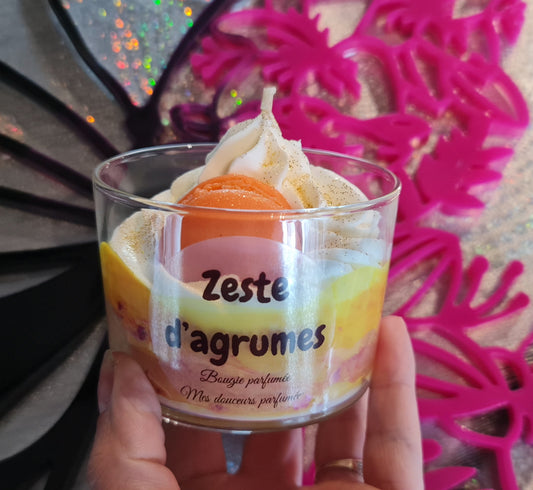 Bougie gourmande Zeste d'agrumes