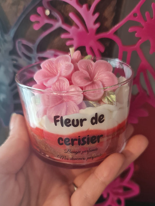 Bougie gourmande Fleur de cerisier