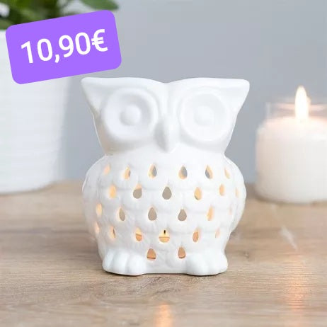 Brûleur hibou blanc