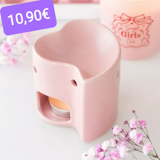 Brûleur coeur rose