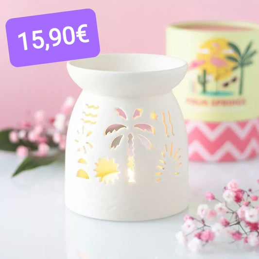Brûleur thème Été palmier